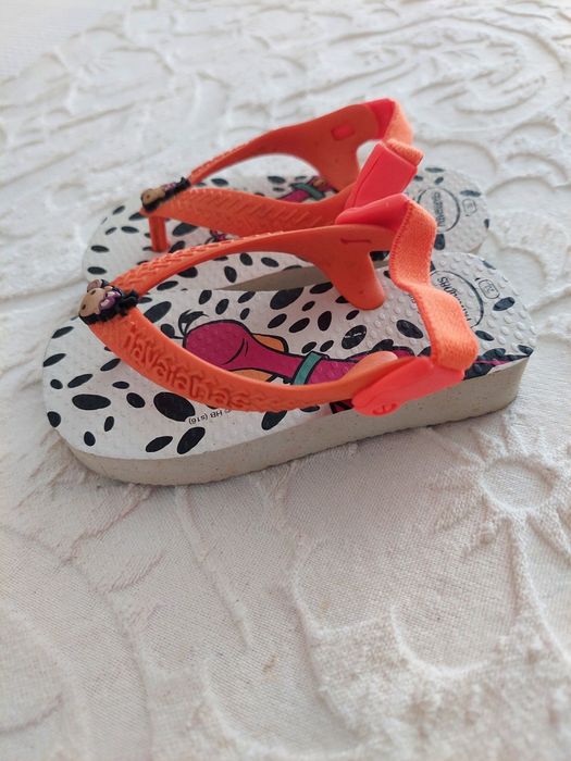 Havaianas para criança tamanho 20