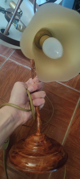 Candeeiro de teto e pequenos laterais