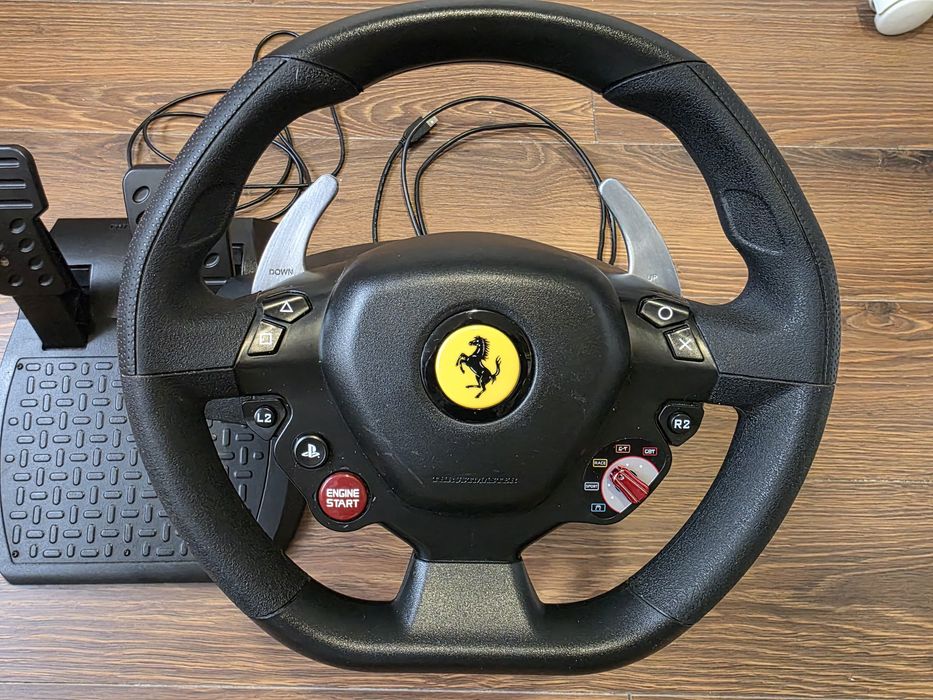Kierownica ps4, ps5 Thrustmaster T80 RW Ferrari 488 GTB