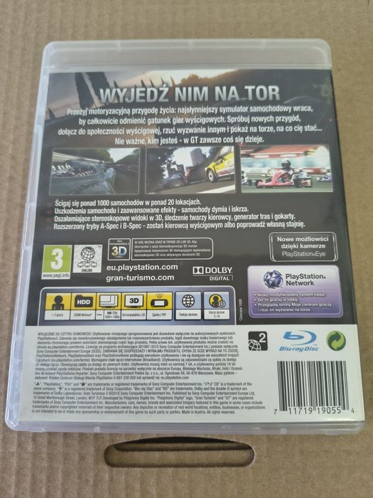 Ps3 PlayStation 3 Gran Turismo 5 wydanie PL wawa odbiór