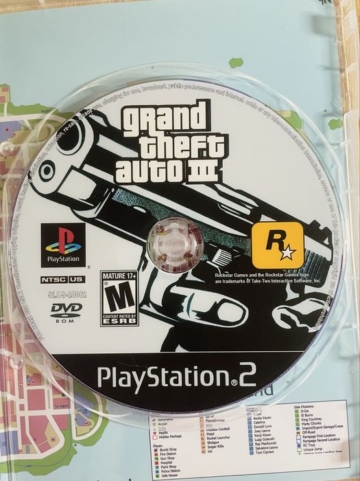Всі частини GTA на PlayStation 2