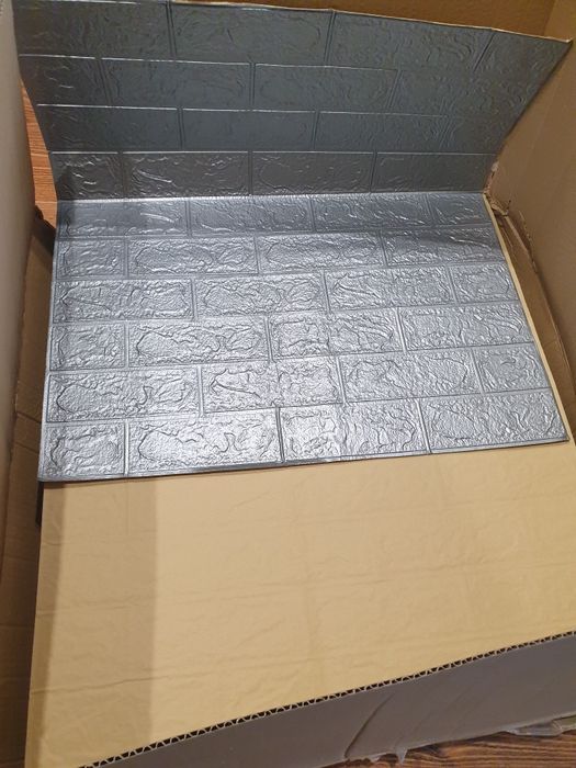 Panel ścienny Płyty łazienkowe 3D samoprzylepne cegła 3mm