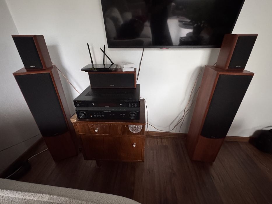 Kolumny i wzmacniacz HIFi