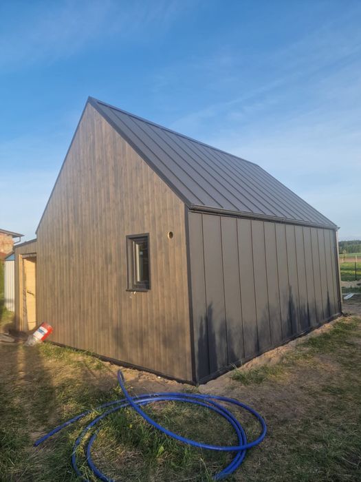 Domek w stanie deweloperskim.