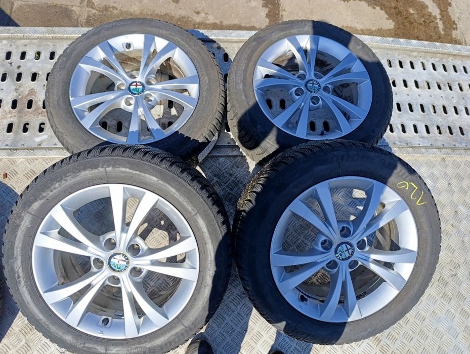 Alfa Romeo 159 felgi aluminiowe 16 cali bardzo ładne z Niemiec 5 x 110