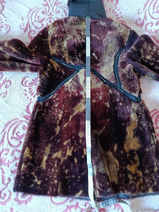 Полушубок из цигейки новый