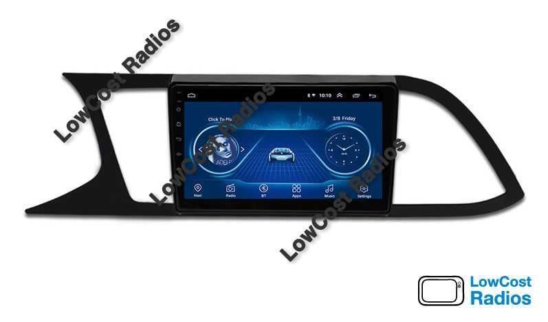 (NOVO) Rádio 2DIN 9" SEAT Leon 5F (De 2012 até 2020) • Android 15