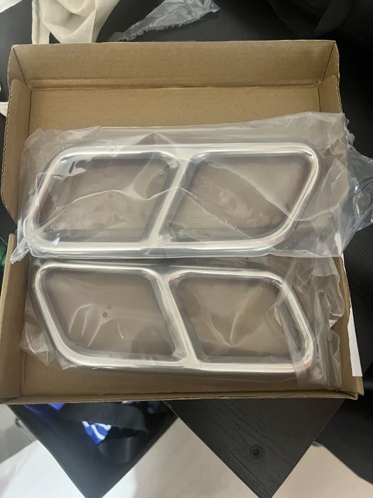 Pontas de escape Mercedes GL/S/R 2010 a 2017