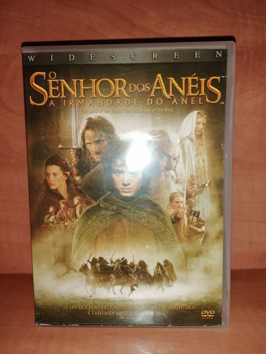 DVD Edição Especial "LOTR e a Irmandade do Anel (Optimo Estado)
