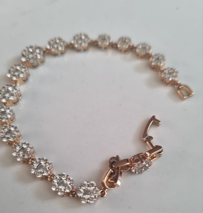 Bransoletka pozłacana