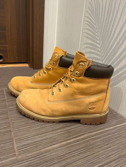 Buty Timberland musztardowe