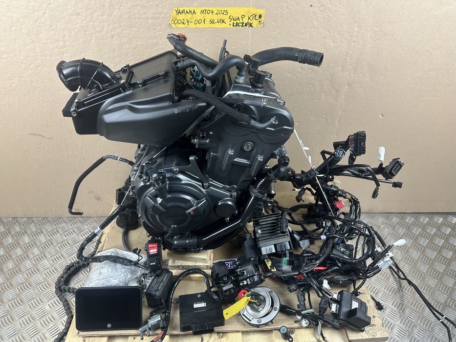 Yamaha MT07 SWAP 2025 Licznik Tablet 1300 km! Quad / KTM / Ltz 400 LTR