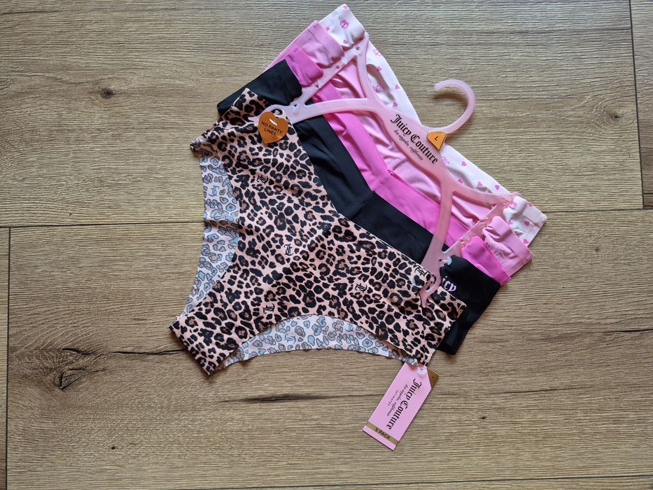 Majtki Damskie Bielizna Juicy Couture L 5pak
