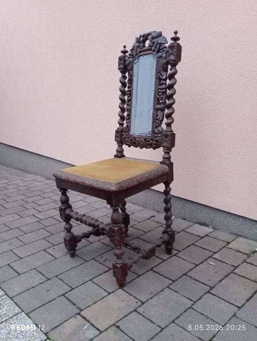 Krzesło Gdańskie Antyk