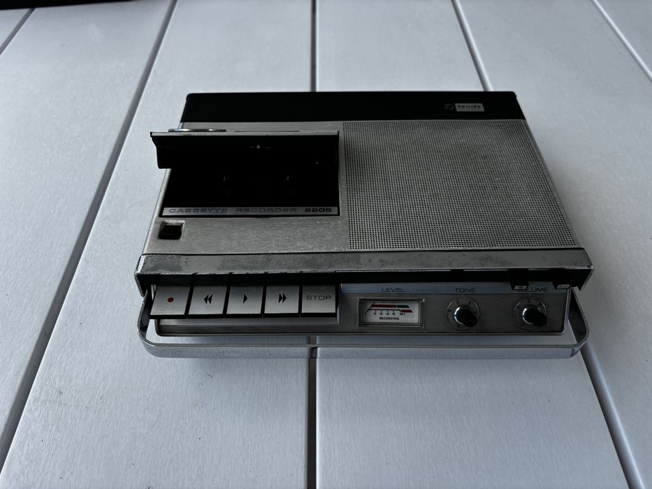 Radio gravador cassetes PHILIPS
