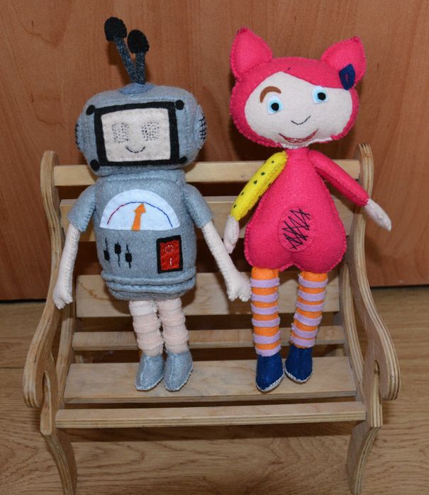 Кукутики  іграшки з фетру