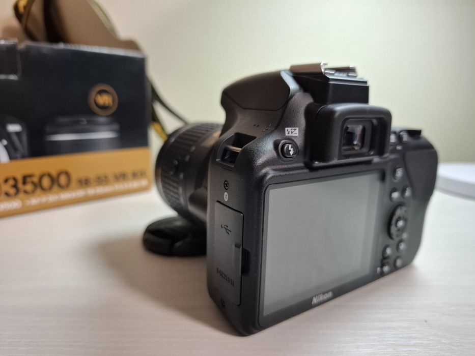 Новий Nikon D3500 + Новий Обєктив nikkor AF-P 18-55 vr