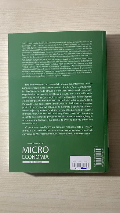 Princípios de Microeconomia - Exercicios