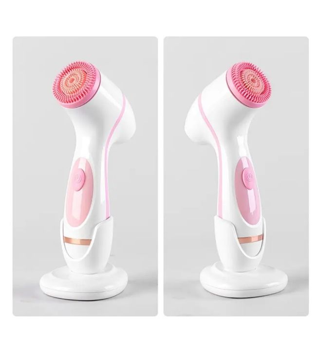 Електрична щітка для обличчя CkeyiN 3 в 1. Щітка для вмивання, масажу