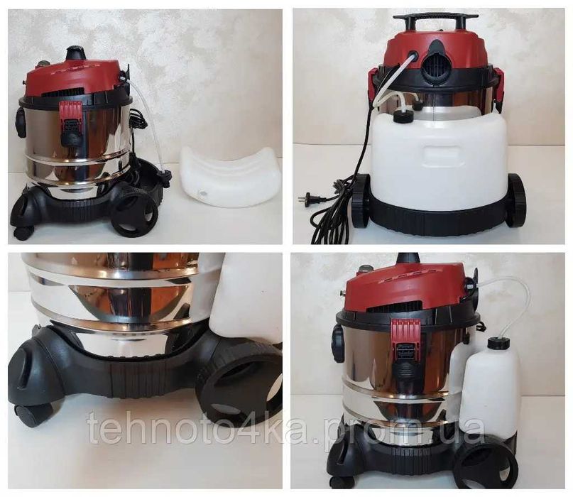 Пылесос моющий строительный Domotec MS-4414 3000W 20л новый!