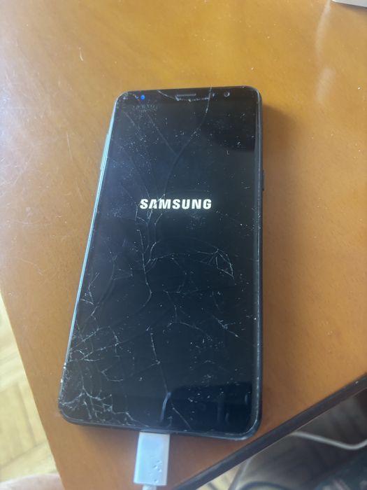SamsungA8 preto de 2018