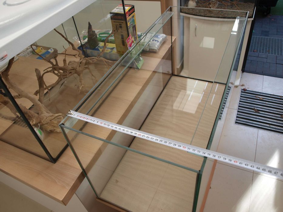 Akwarium 80x35x40 proste z pokrywą