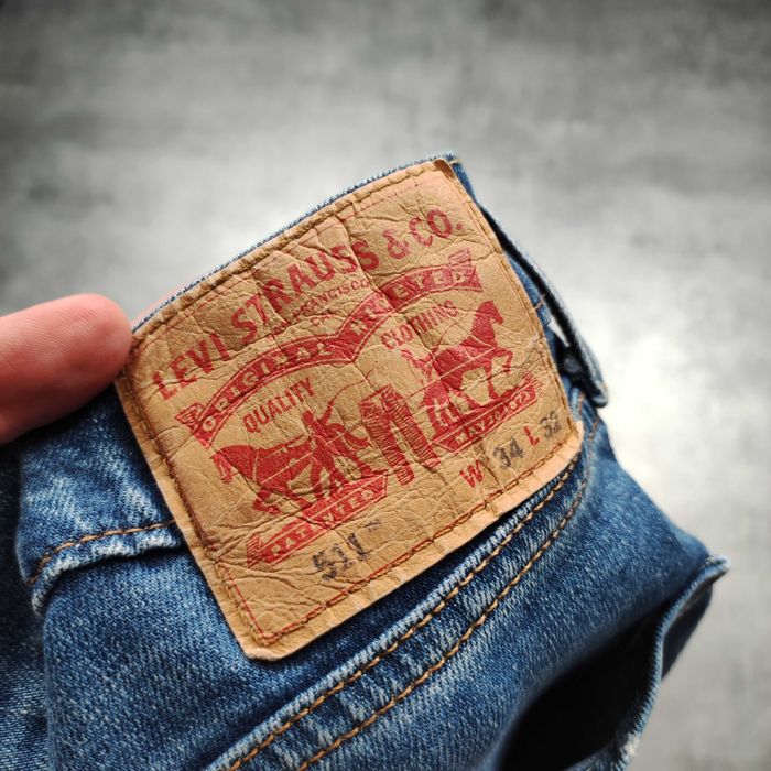 MĘSKIE Spodnie Eleganckie PREMIUM jeans Denim Levis 511 Slim Granat