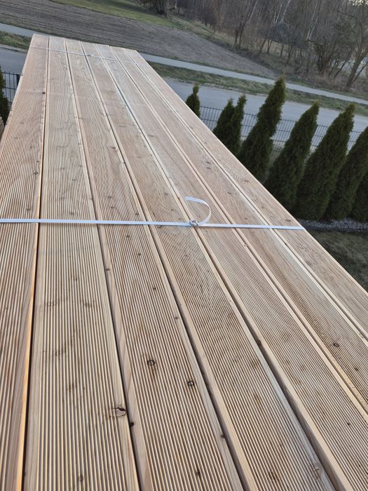Deska  tarasowa  modrzew,  świerk,   sosna