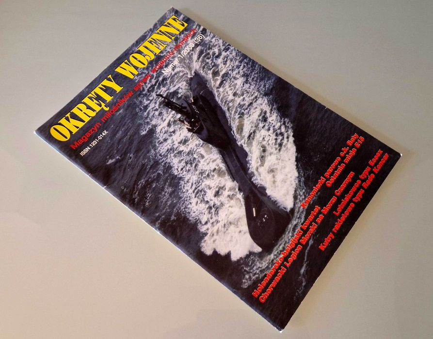 Magazyn "Okręty Wojenne" nr 1 (36) z roku 2000
