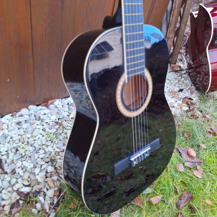 Gitara klasyczna ALAMO  CL-60 , pełnowymiarowa, akcesoria,  OUTLET