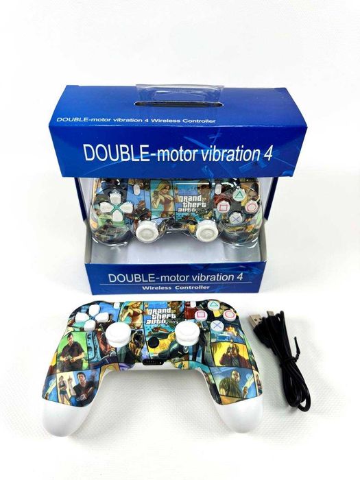 Бездротовий джойстик для PS4 Sony PlayStation DualShock 4 принт GTA!