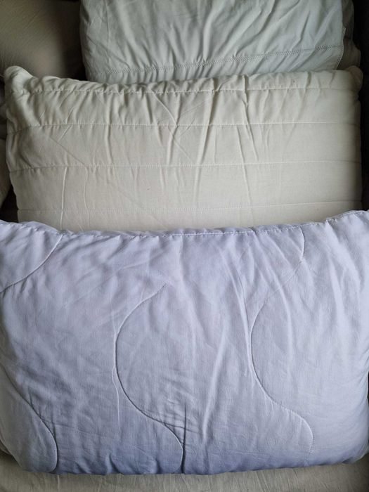 Cama casal IKEA SLATTUM 160x200 + colchão VÅLEVÅG + acessórios | Como nova