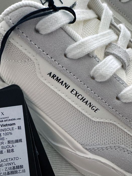 Sapatilhas - Armani Exchange - Sneakers with Suede Inserts