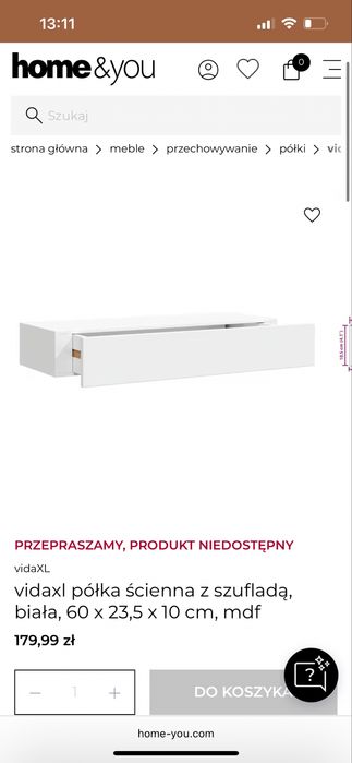 Półka naścienna