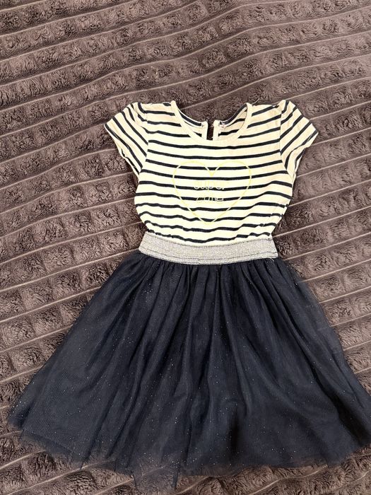 Платье на девочку юбка мерцающая