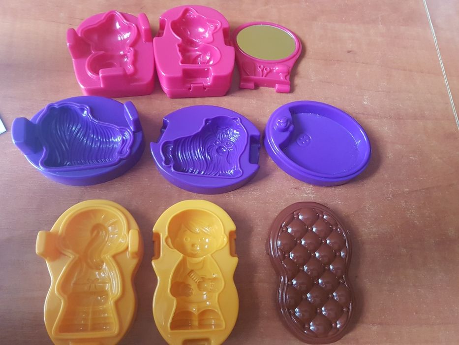 Salon fryzjerski , zabawki do ciastoliny