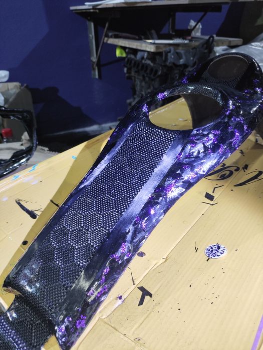 Ламинирование карбоном, малярные работы, реставрация восстановление