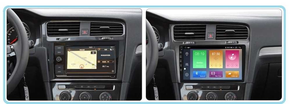 Магнітола Volkswagen Golf 7 Android, Qled, USB, GPS, 4G, CarPlay!