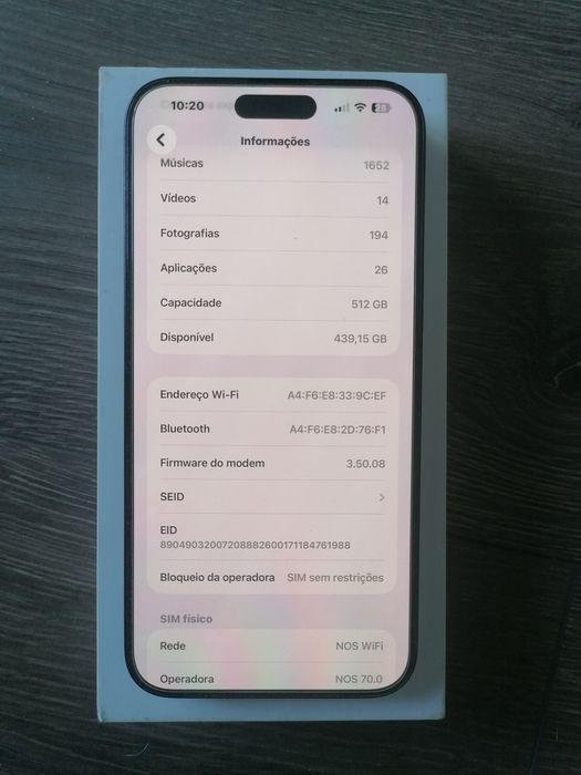 I Phone 15 Pro Max 512 GB