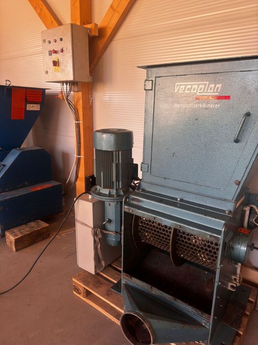 vecoplan weima rozdrabniacz rębak do drewna z walcem podawczym 13kw