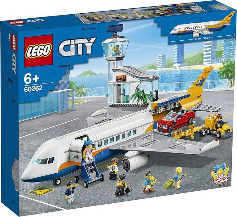 Конструктор LEGO City 60262 Пасажирський літак