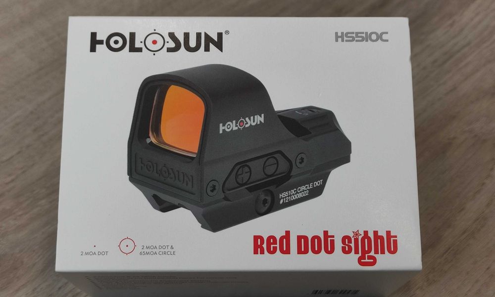 Коліматорний приціл, коліматор Holosun OpenReflex HS510C-BLK