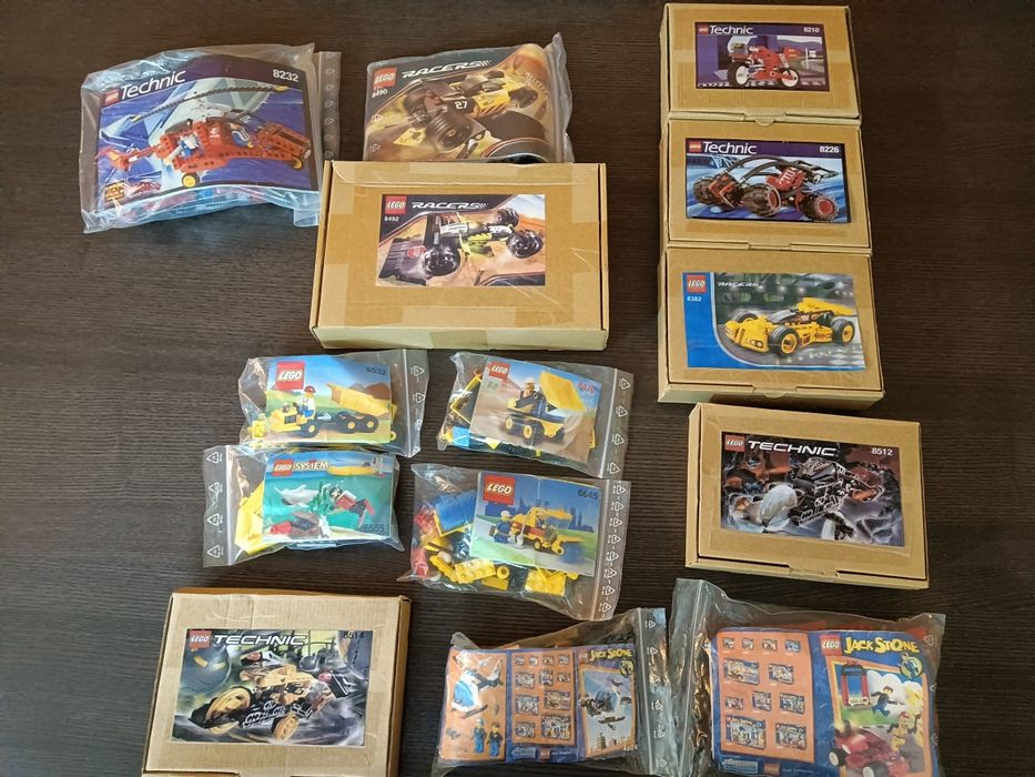 Conjuntos Lego completos antigos anos 80/90