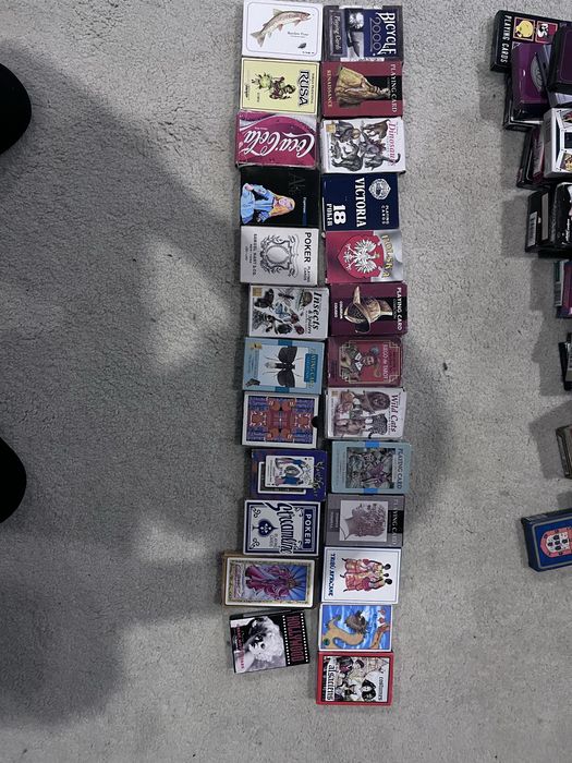 Cartas baralhos poker diversos