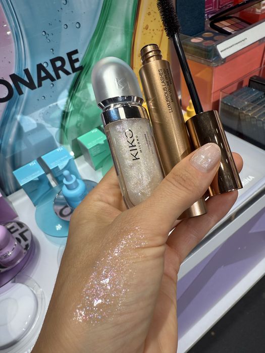 Подарунковий набір Kiko Milano туш блиск тіні