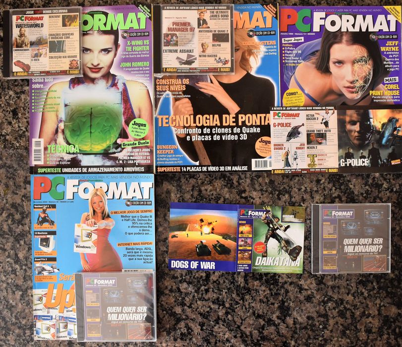 Mega Score e PC Format: Programas/Jogos/Demos/Patches