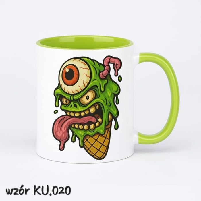 Kubek ceramiczny z grafiką