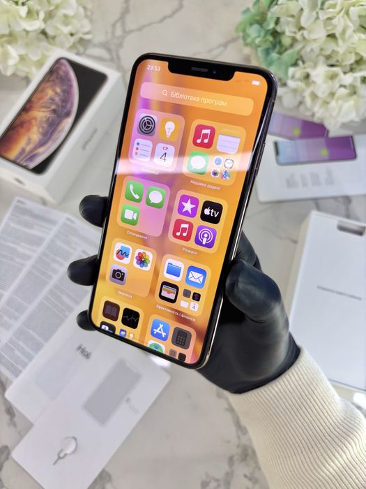 Ідеальний Iphone XS Max 94%ККБ Neverlock Gold (Магазин Гарантія)