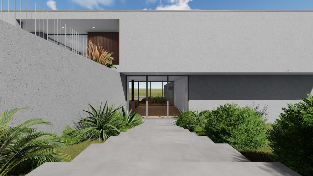 Terreno com projecto aprovado para moradia