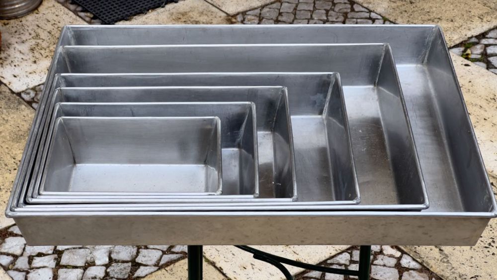 Cuvettes de aço inoxidável